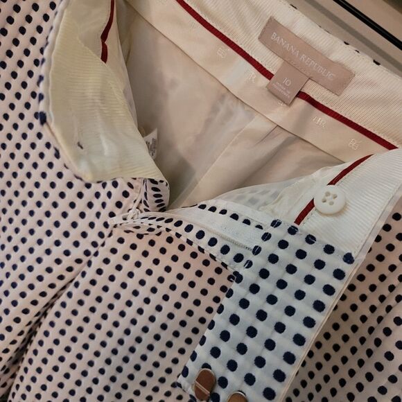 Banana Republic Women's Texture  Polka-dot Dress Pants - Picture 13 of 16